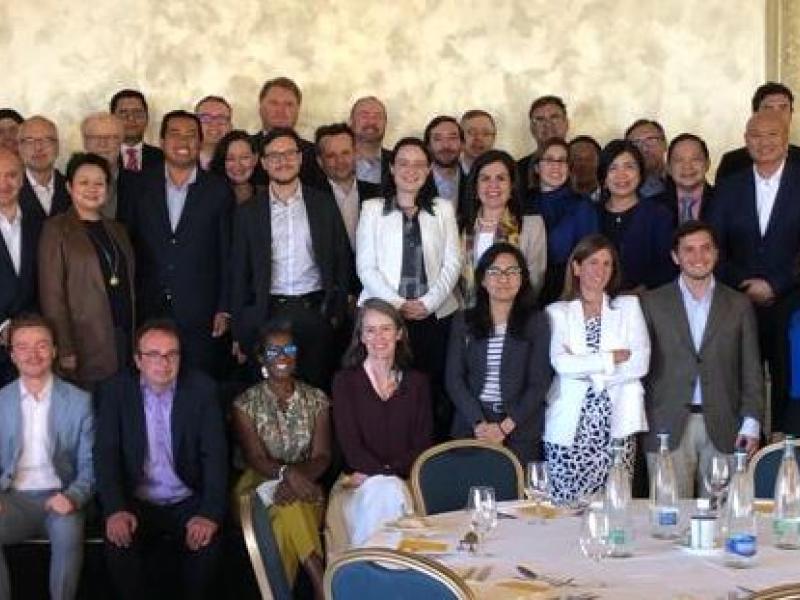 Group photo of officials from the Cairns Group and other nations.